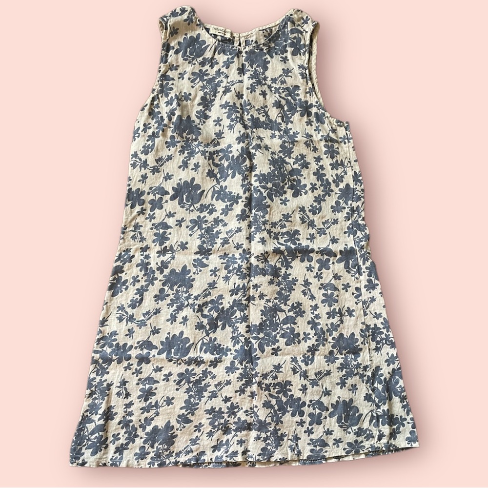 Terzo Millennio | Italian Linen Floral Dress